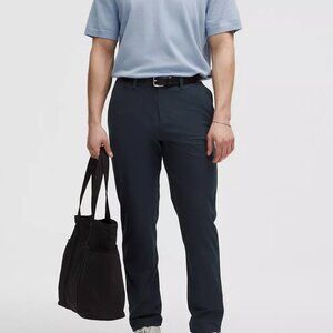 Lululemon ABC Pant Classic Size 38‎ 34"L 5 Pocket Straight Fit Pants Navy Chino